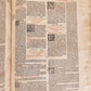 1556 LAW BOOK Corpus Juris Civilis PANDECTARUM antique MASSIVE FOLIO vellum