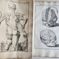 1645 ANATOMY TREATISE Adrian Spigelius 176 ENGRAVINGS ILLUSTRATED FOLIO antique