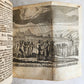 1674 WORLD'S RELIGIOUS SERVICES FULLY ILLUSTRATED antique VELLUM BINDING