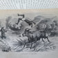 1861 EXPLORATIONS ADVENTURES in EQUATORIAL AFRICA by Chaillu illustrated antique