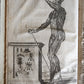 1704 ANATOMY MUSCLE TREATISE antique AMAZINGLY ILLUSTRATED