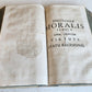 1709 THEOLOGY by PAUL LAYMANN antique BLIND STAMPED PIGSKIN BOUND FOLIO