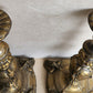 19th century RUSSIAN or POLISH PAIR of SABBATH CANDLESTICKS antique RARE Judaica