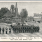 NEW BRITAIN CT 1st REGIMENT 1881 FIELD DAY ANTIQUE POSTCARD
