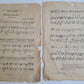 RUSSIAN VINTAGE 1920s MUSIC SHEET - OBIDNO DOSADNO GYPSY SONG