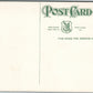 ROCK ISLAND IL SECOND AVENUE ANTIQUE POSTCARD