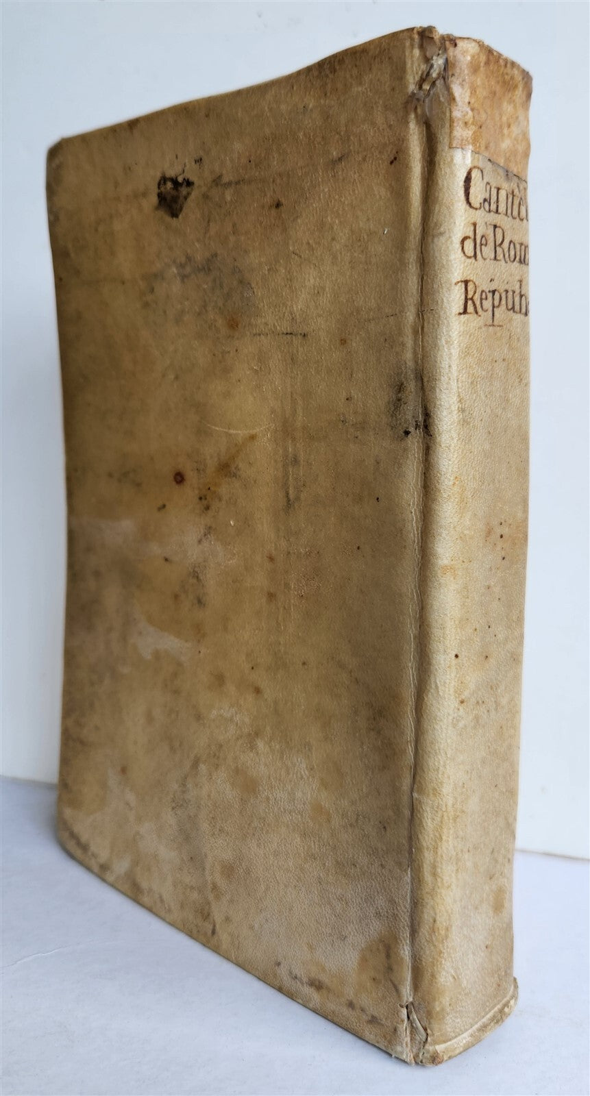 1759 ROMANA REPUBLICA Militari & Civili ROMANORUM antique VELLUM ILLUSTRATED