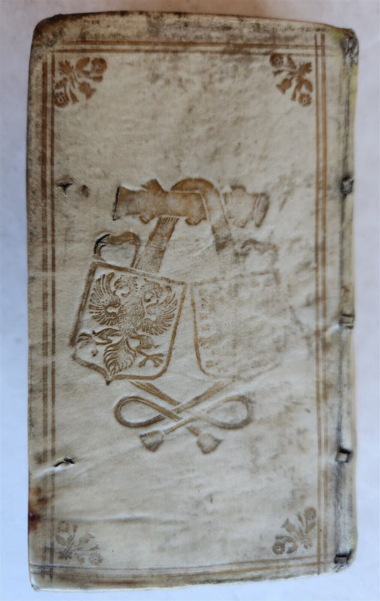 1666 NOAH'S ARK HISTORY of EMPIRES & KINGDOMS antique vellum bound