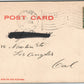 JANESVILLE WIL MILWAUKEE STREET ANTIQUE POSTCARD