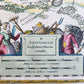 1640 FRIESLAND GRONINGEN NETHERLANDS MAP by WILLEM BLAEU antique AUTHENTIC