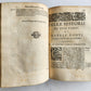 1589 HISTORY of ITALY by NATALE CONTI 2 VOLS antique VELLUM BOUND 16th CENTURY