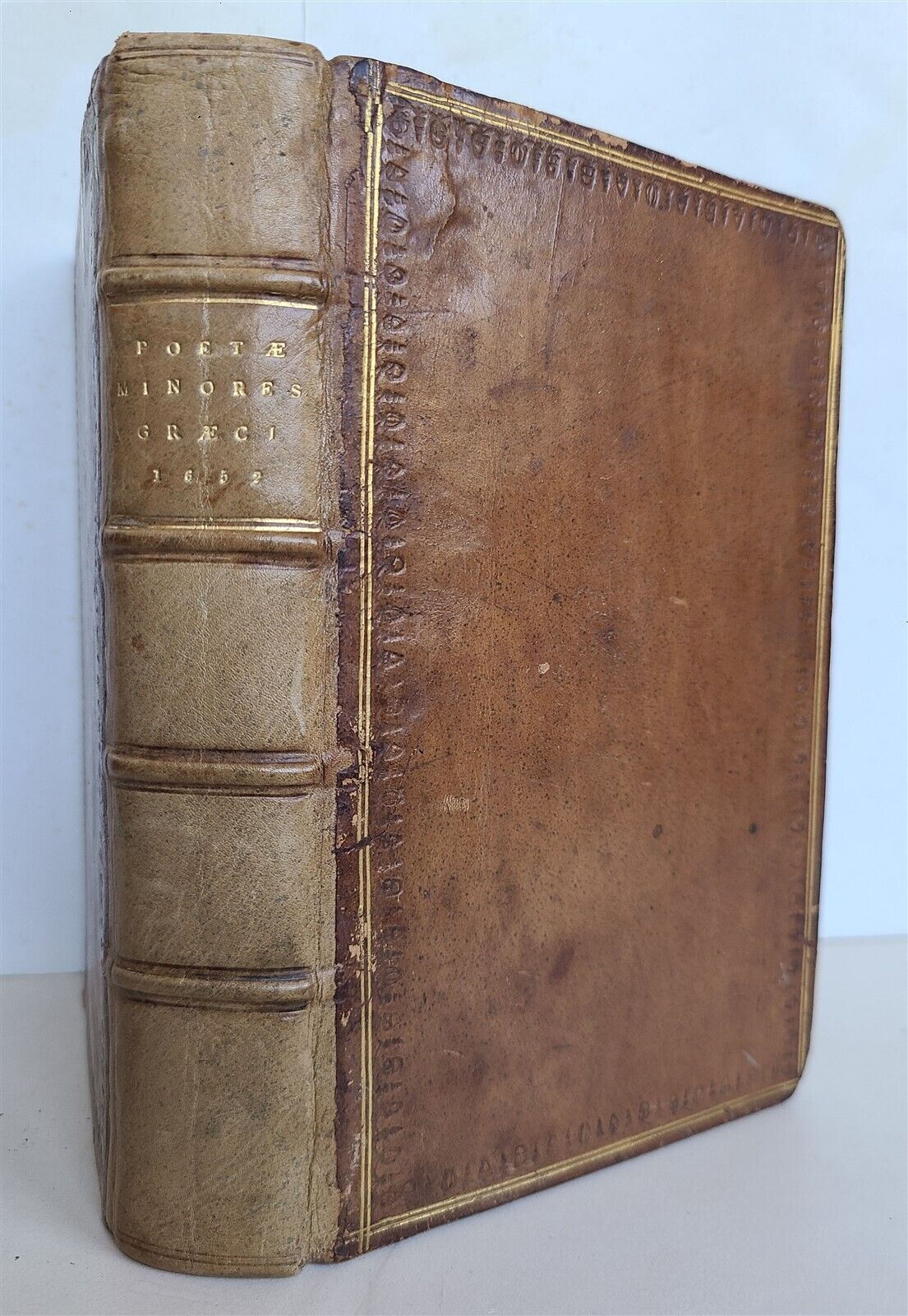 1652 GREEK POETRY antique POETAE MINORES GRAECI Cambridge edition