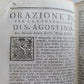 1773 ORAZIONI SACRE CAPPUCCINO BERNARDO MARIA GIACCO antique 2 vellum volumes