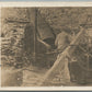 WWI ARTILLERY GUN ANTIQUE REAL PHOTO POSTCARD RPPC