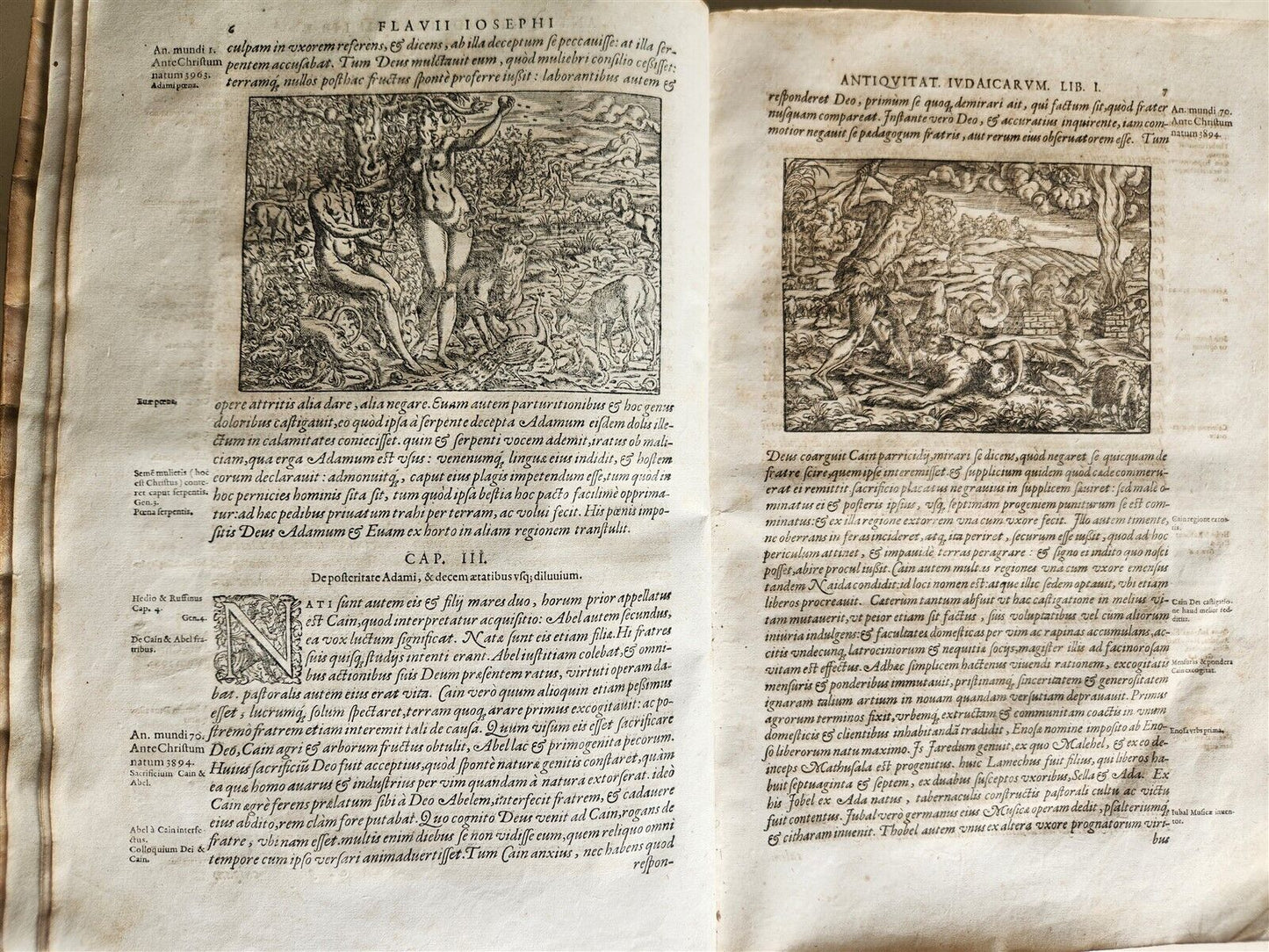 1580 FLAVIUS JOSEPHUS BEAUTIFULLY ILLUSTRATED MASSIVE FOLIO antique Judaica RARE