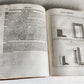 1710 DRAWING PERSPECTIVE for ARTISTS & ARCHITECTS antique ILLUSTRATED 150 PLATES