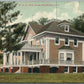WOODBRIDGE NJ W.A.A. CLUB HOUSE ANTIQUE POSTCARD