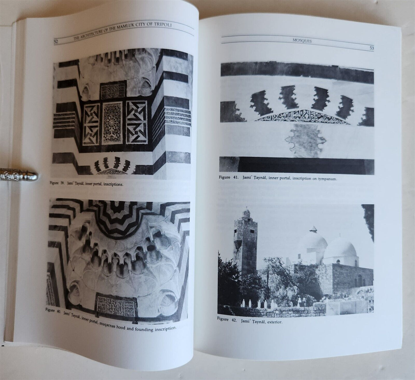 THE ARCHITECTURE of the MAMLUK CITY of TRIPOLI antique ILLUSTRATED