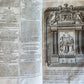 1677 LIVES of ROMAN POPES 4 FOLIO VOLUMES FULLY ILLUSTRATED antique in LATIN