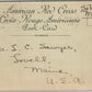 AMERICAN RED CROSS 1919 WWI ERA ANTIQUE POSTCARD