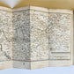 1740 ANTIQUITIES & GEOGRAPHY of GERMAN RIVERS antique ILLUSTRATED