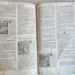 1578 BIBLE in FRENCH ILLUSTRATED antique MASSIVE FOLIO 16th CENTURY