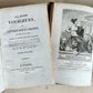 1821 LES JEUNES VOYAGEURS or LETTRES SUR LA FRANCE antique ILLUSTRATED 2 VOLUMES