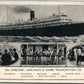 MERCHANTS & MINERS TRANSPORTATION CO. SHIP ANTIQUE POSTCARD
