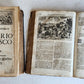 1702 Oeconomus prudens ILLUSTRATED 2 FOLIO VOLUMES antique in GERMAN