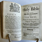 1705 BOOK of COMMON PRAYER w/ PSALTER or PSALMS of DAVID antique in ENGLISH