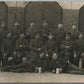 GERMAN SOLDIERS w/ BEER STEINS WWI ERA MILITARY ANTIQUE REAL PHOTO POSTCARD RPPC