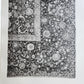 1926 OLD ORIENTAL CARPETS antique ILLUSTRATED FOLIO Austrian Art Industry Museum