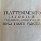 1728 TRATTENIMENTO ISTORICO TEOLOGICO e SCRITTURALE antique VELLUM BOUND