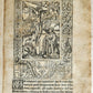 1535 POST-INCUNABULA ILLUSTRATED antique in FRENCH by Jean de Gagny VELLUM BOUND