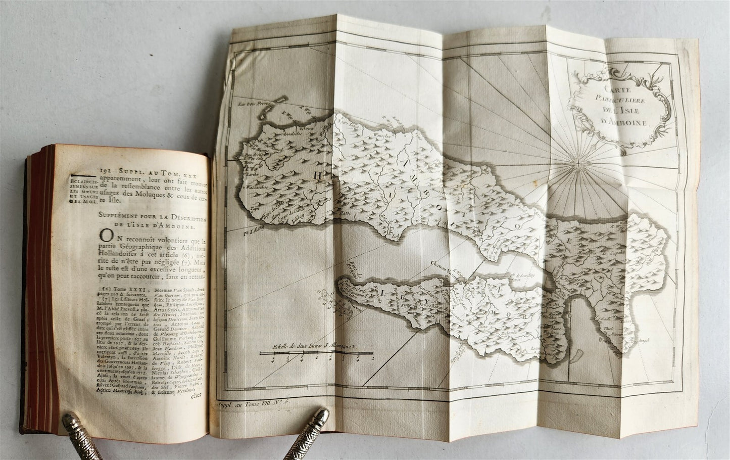 1766 HISTOIRE des VOYAGES VOL. 65 antique illustrated TRAVELS to INDONESIA