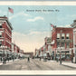 EAU CLAIRE WI BARSTOW STREET ANTIQUE POSTCARD