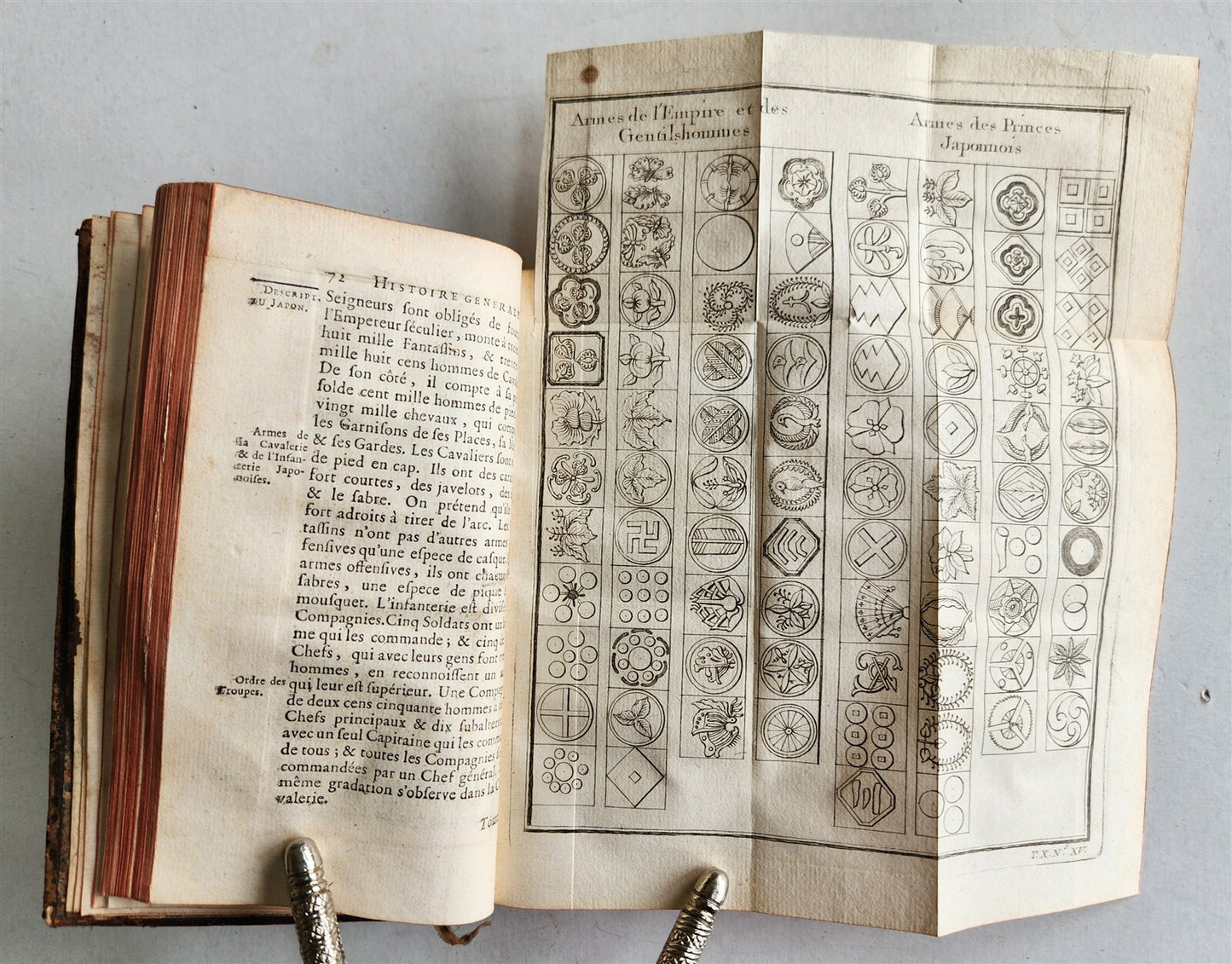 1752 HISTOIRE des VOYAGES illustrated TRAVELS to JAPAN vol. 40 antique