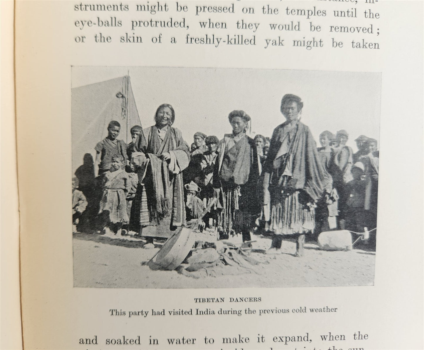 1906 WESTERN TIBET AND BRITISH BORDERLAND antique ILLUSTRATED