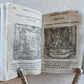 1596-1600 EMBLEMATA antique ILLUSTRATED w/ 270 WOODCUTS PLANTIN VELLUM BINDING
