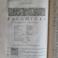 1577 PLATO COMEDIES antique 16th CENTURY FOLIO M. Accius Plautus