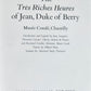 1969 The Tres Riches Heures of Jean Duke of Berry antique ILLUSTRATED FOLIO