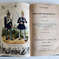 1848 GERMAN SOLDIER'S JOURNAL antique ILLUSTRATED