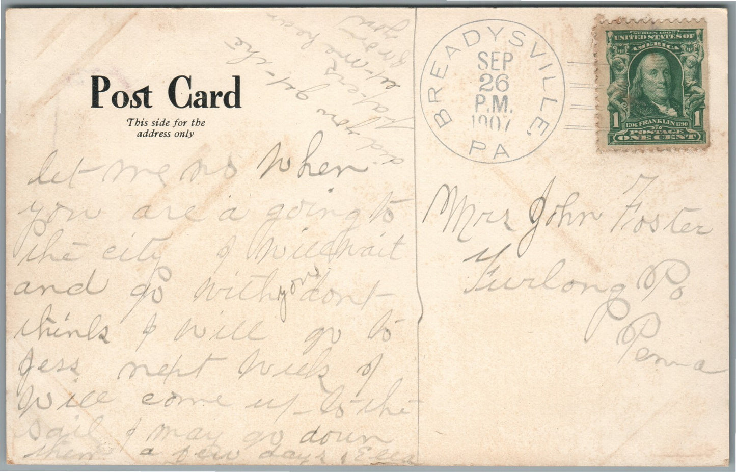 BUCKS CO. PA ARNOLD BROS. NEW HOPE CANAL ANTIQUE POSTCARD #12