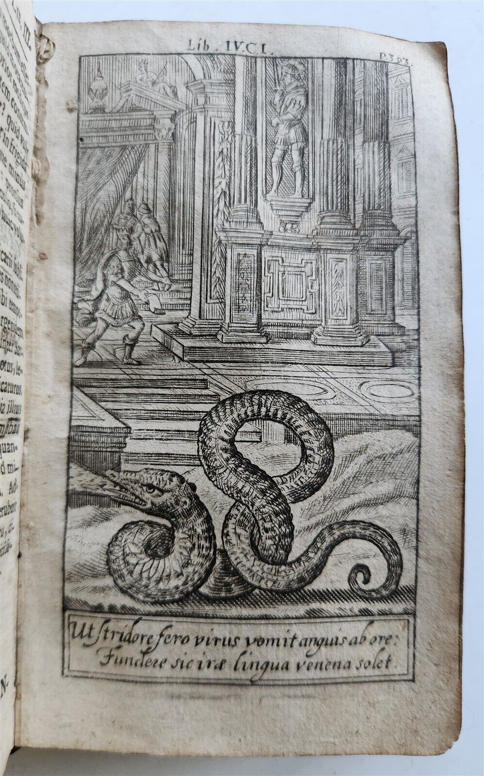 1724 ILLUSTRATED POLITICAL NOVEL antique Joannis Barclaii Argenis