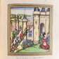 1868 FROISSART CHRONICLES of ENGLAND FRANCE SPAIN 2 VOLUMES antique ILLUSTRATED
