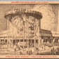NEW YORK WORLD'S FAIR SCHLITZ PALM GARDEN MILWAUKEE BEER ANTIQUE POSTCARD
