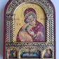 GREEK BYZANTINE RUSSIAN ORTHODOX ICON on WOOD of MOTHER OF GOD modern