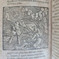 1575 APOCALYPSE COMMENTARY by D. Chytraeus ILLUSTRATED antique pigskin BINDING