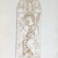 1867 ILLUSTRATIONS of the ROOD SCREEN in RANWORTH antique ILLUSTRATED FOLIO