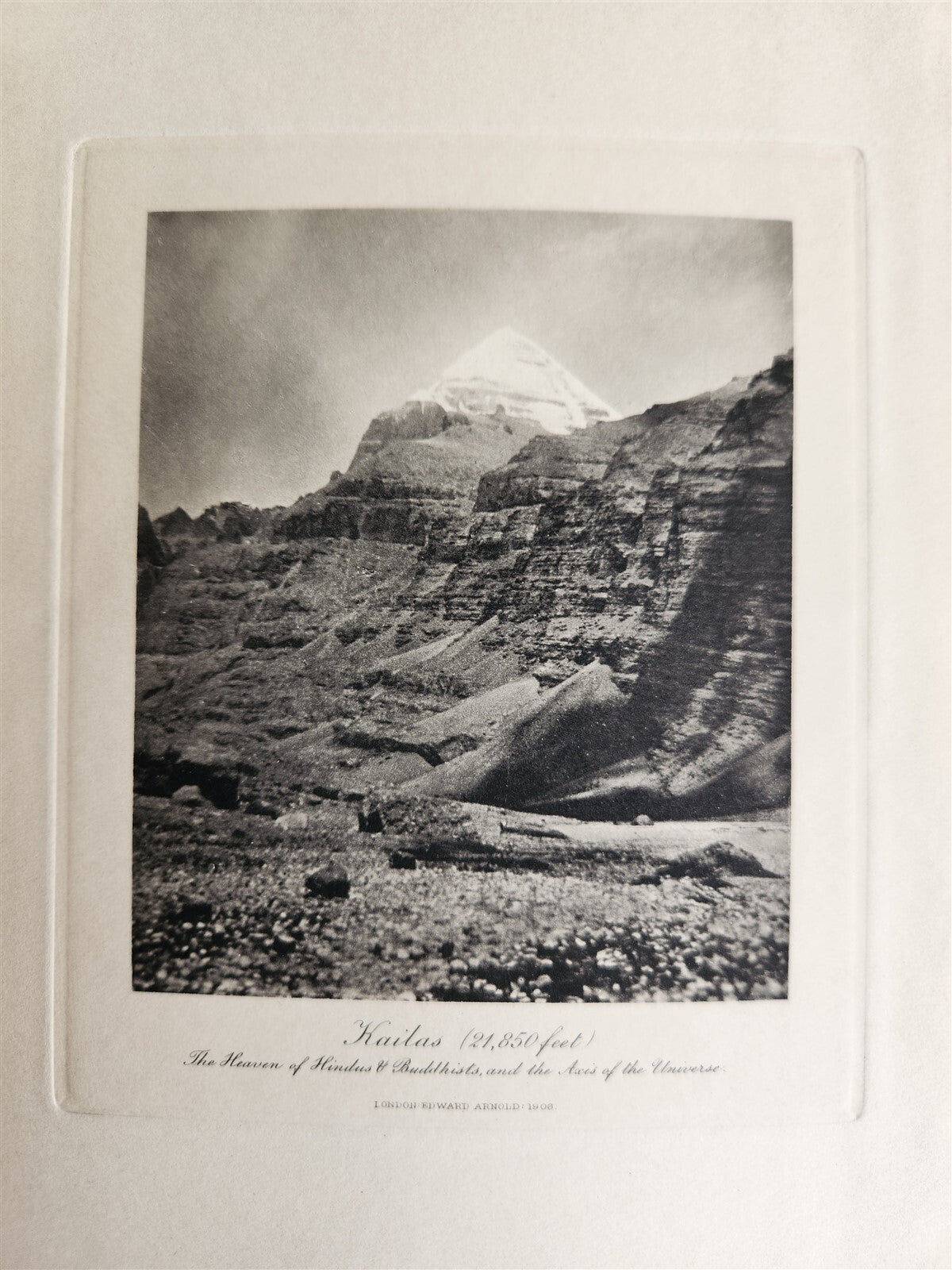 1906 WESTERN TIBET AND BRITISH BORDERLAND antique ILLUSTRATED